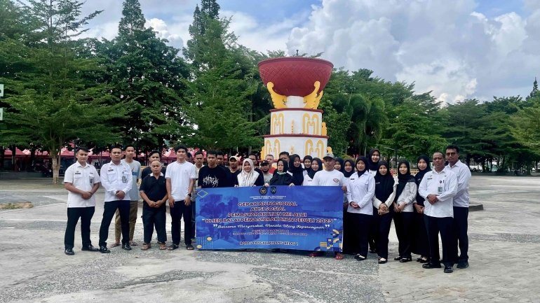 Bapas Pangkalpinang Gelar Aksi Sosial Bapas Peduli di Alun-Alun Taman Merdeka